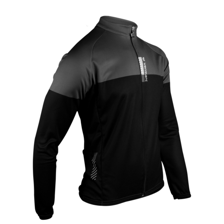 Warm Riding Jersey ThermoSquare E.Y.R. - STEEL GREY