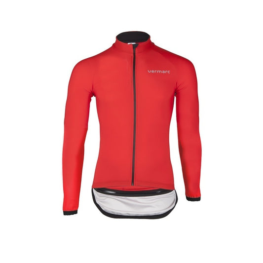 Rain Riding Jacket, ZERO AQUA, Unisex, Red