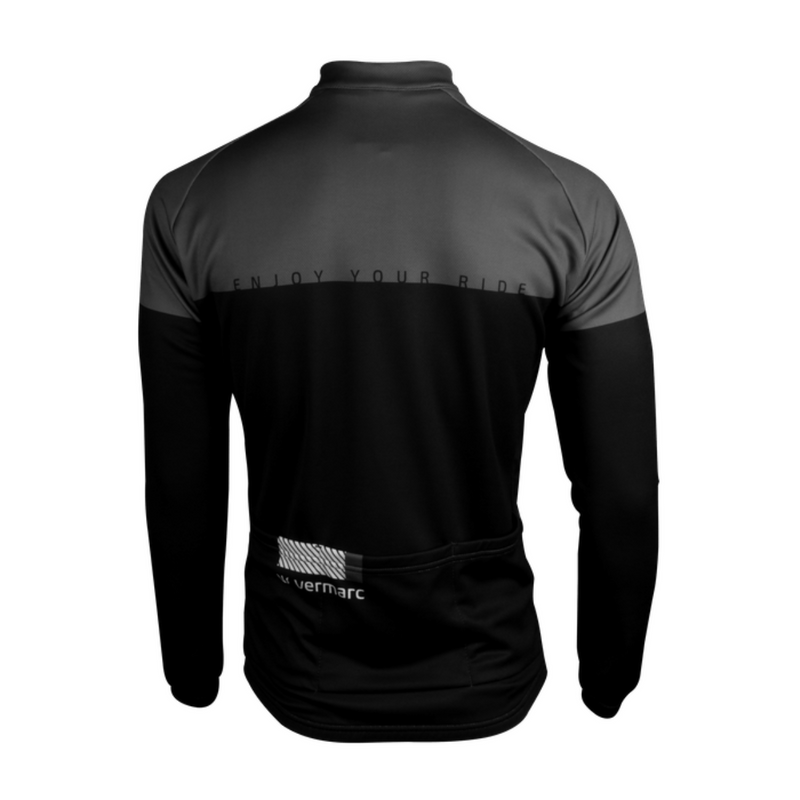 Warm Riding Jersey ThermoSquare E.Y.R. - STEEL GREY