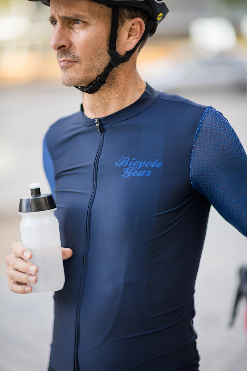 Mens Cycling Jersey - Midnight Blue