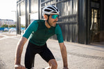 Mens Cycling Jersey - Racing Green
