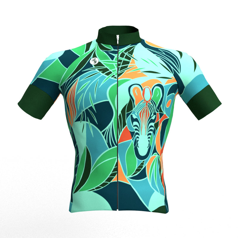 Ladies Cycling Jersey - Zebra